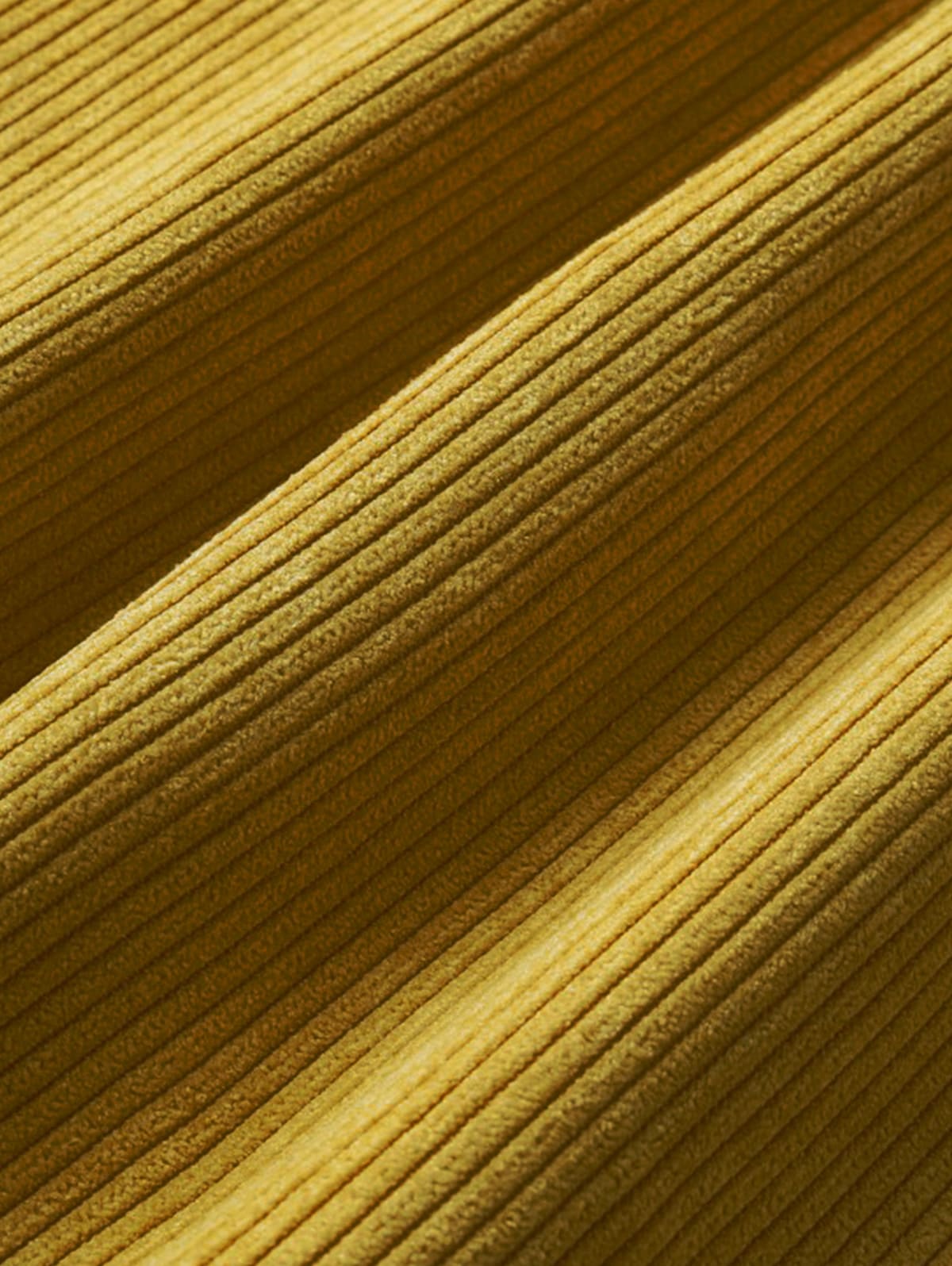 Harrington Corduroy Half-Button Shirt