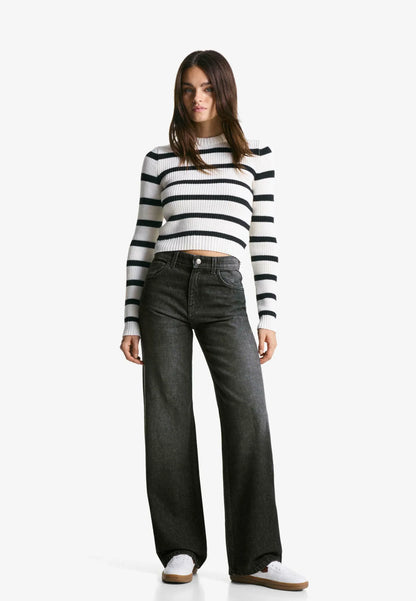 Laura Wide Straight Leg Jeans