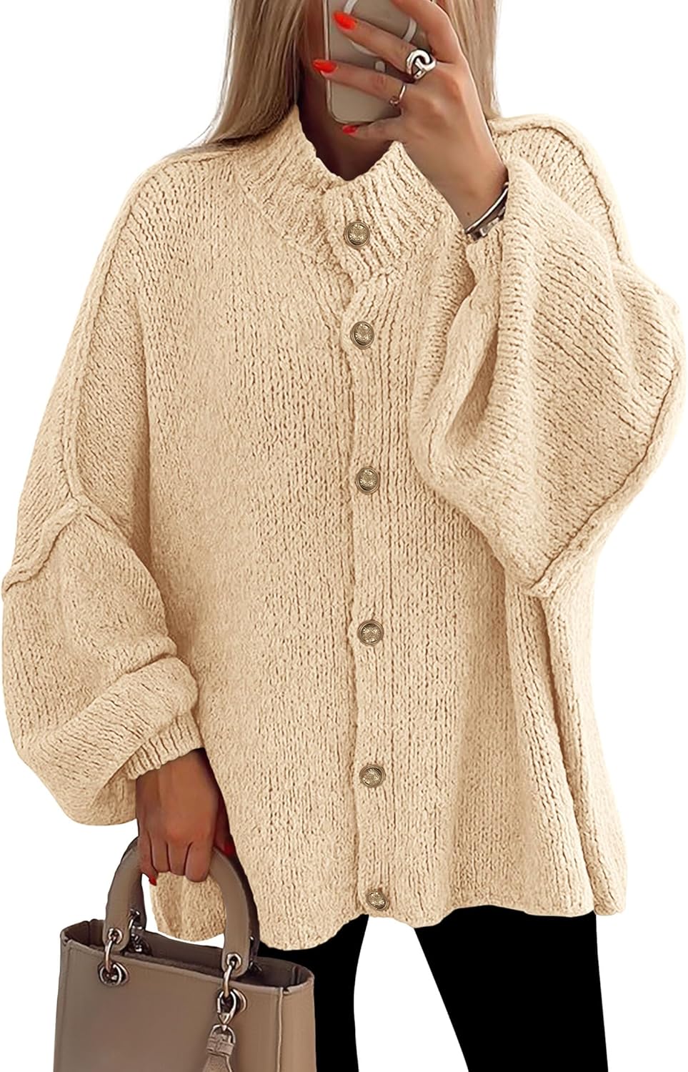 Luuma Oversized Cardigan