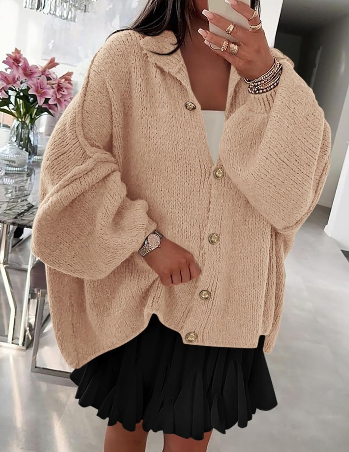 Luuma Oversized Cardigan