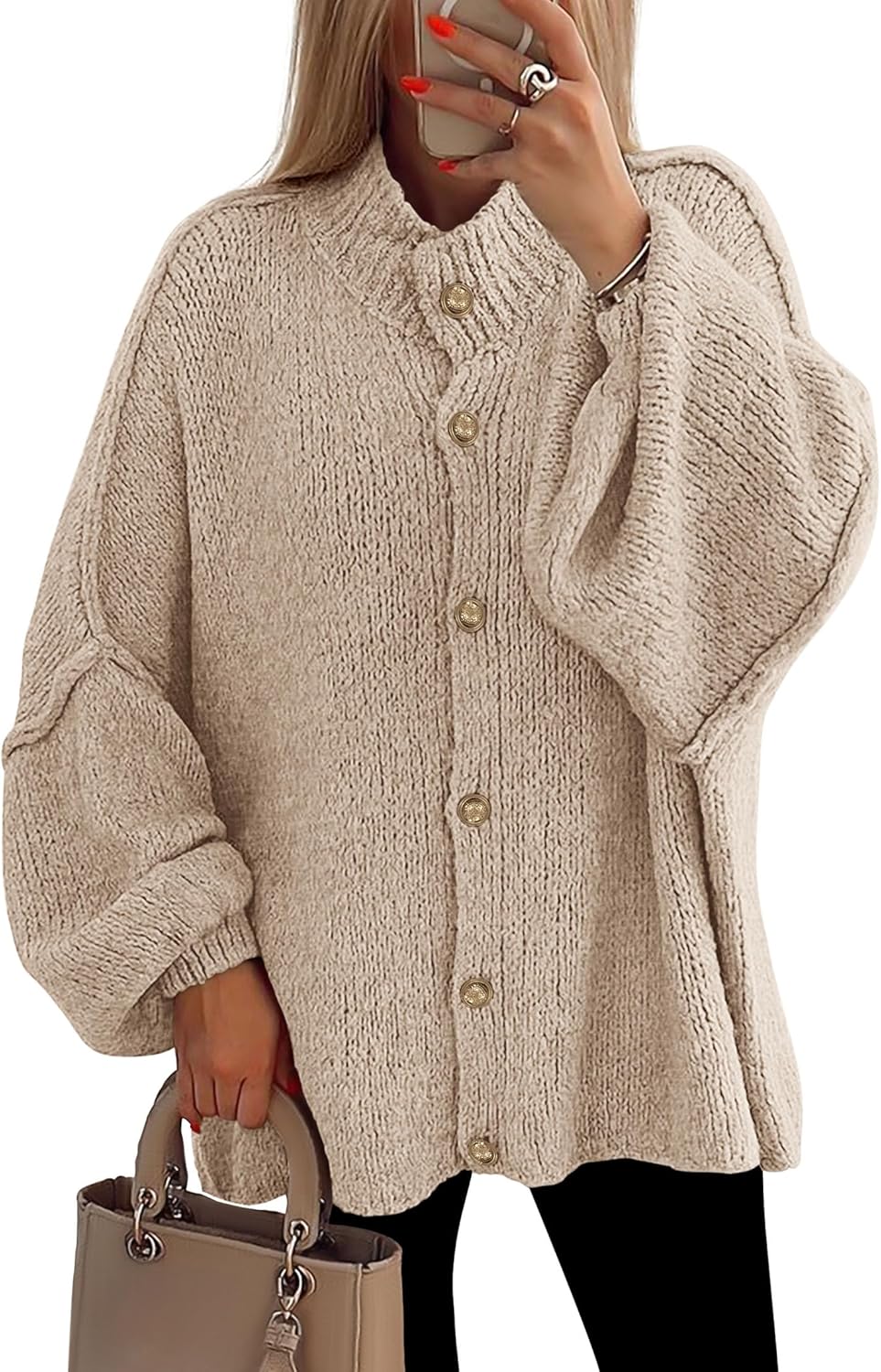 Luuma Oversized Cardigan