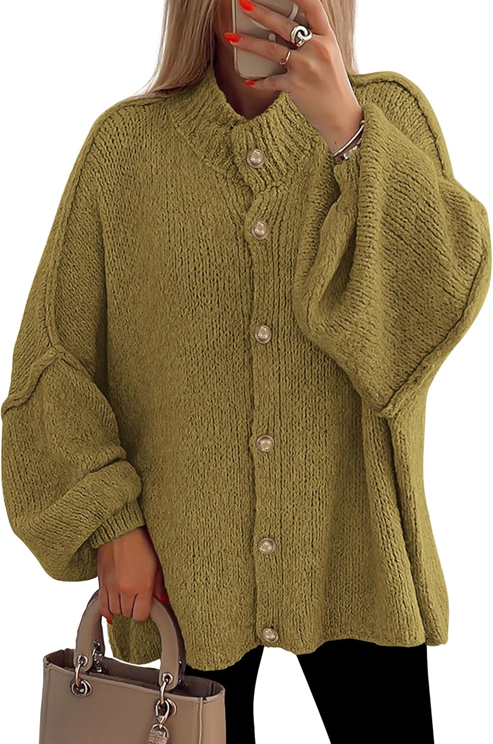 Luuma Oversized Cardigan