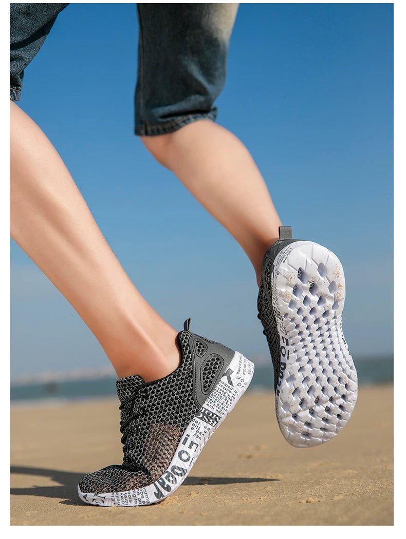 Aqua Mesh Sneakers