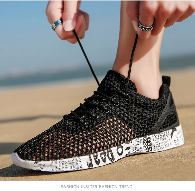 Aqua Mesh Sneakers