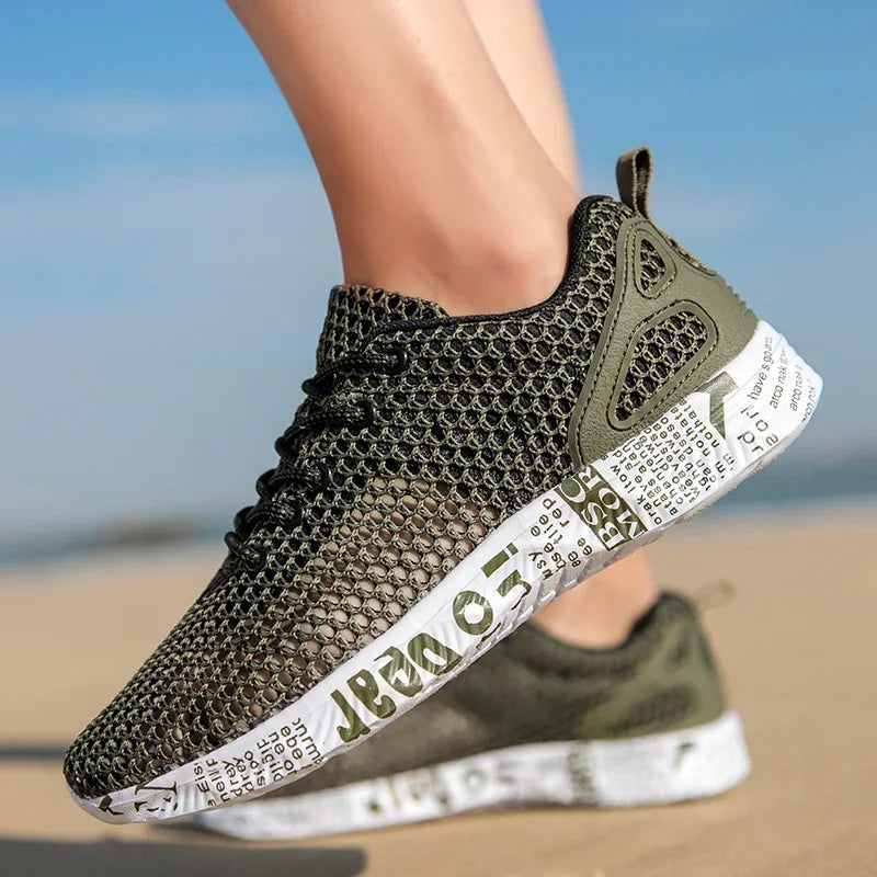 Aqua Mesh Sneakers